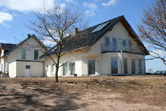 Innen- und Auenputz an einem Einfamilienhaus in Wachendorf
